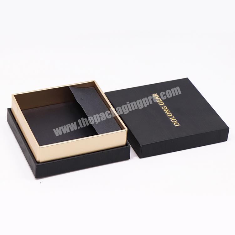 Wholesale Custom Made Cardboard Paper Gold Stamping Rigid Cover Box Men Shirts Packaging Box