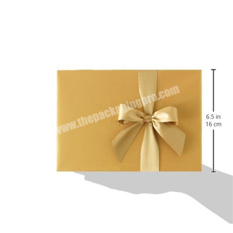 Wholesale custom made factory price cardboard chocolate gift box