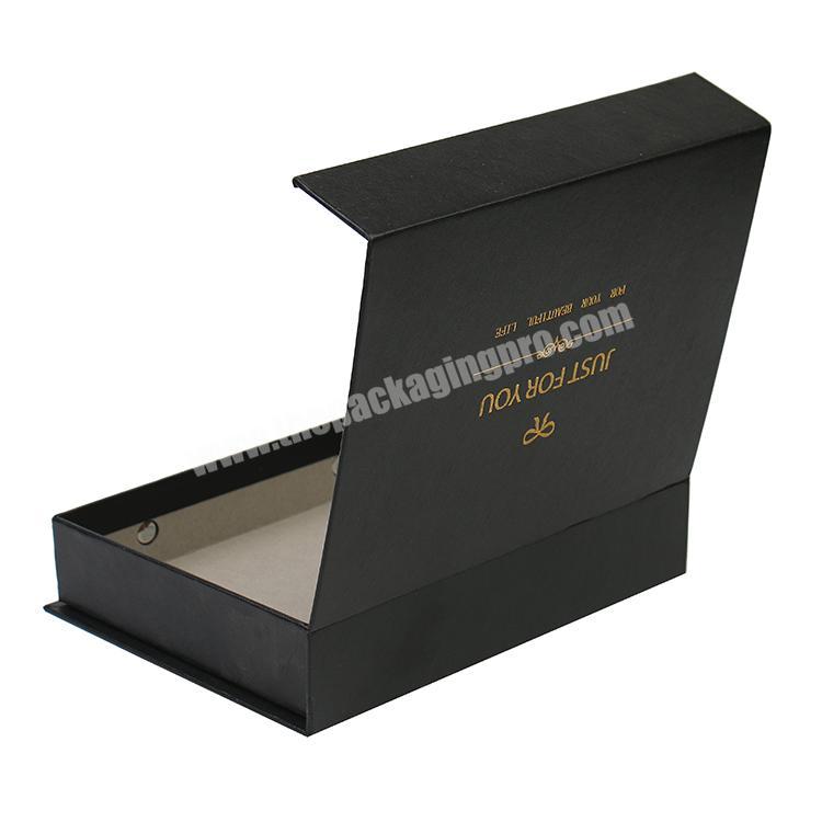 Wholesale Custom Magnetic Black Economic Mystery Box Packaging