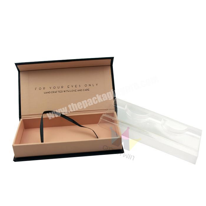 Wholesale Custom Magnetic Empty Eyelash Packaging Box