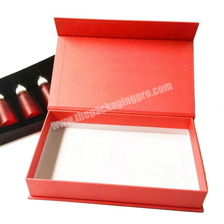 Wholesale Custom Open Packaging Cardboard Magnet Clamshell Gift Box