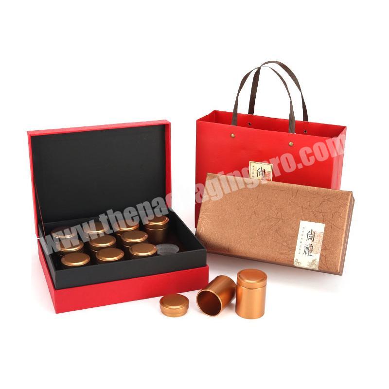 Wholesale custom print high quality chinese tea gift box