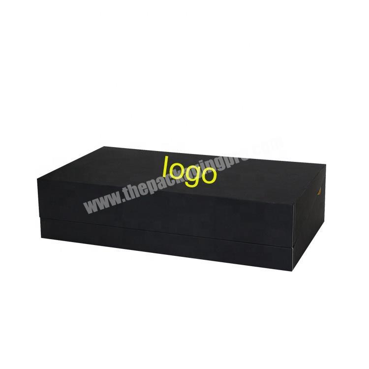 Wholesale custom print luxury white cardboard gift packing magnetic gift box packaging