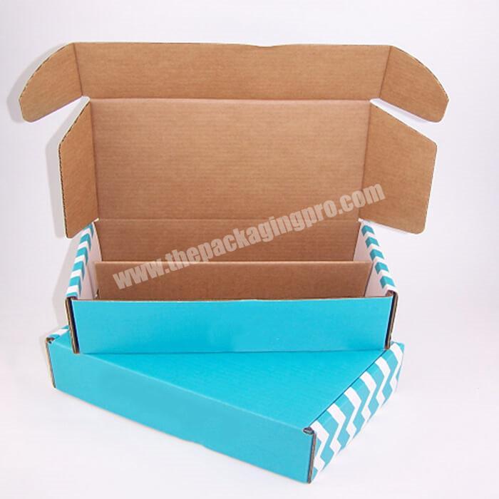 wholesale custom print plain large corrugated cardboard mailer boxes