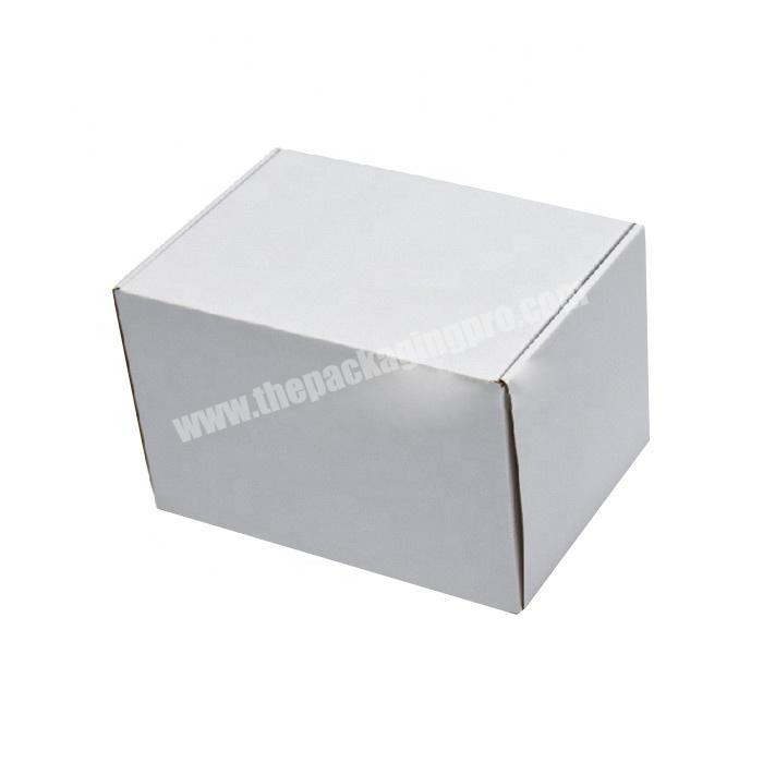 Wholesale custom printed die cut cardboard corrugated mailer shipping boxes