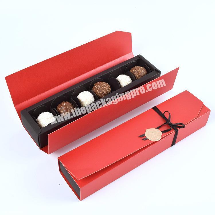 Wholesale Custom Printed Logo Packaging Paper Box For Chocolate