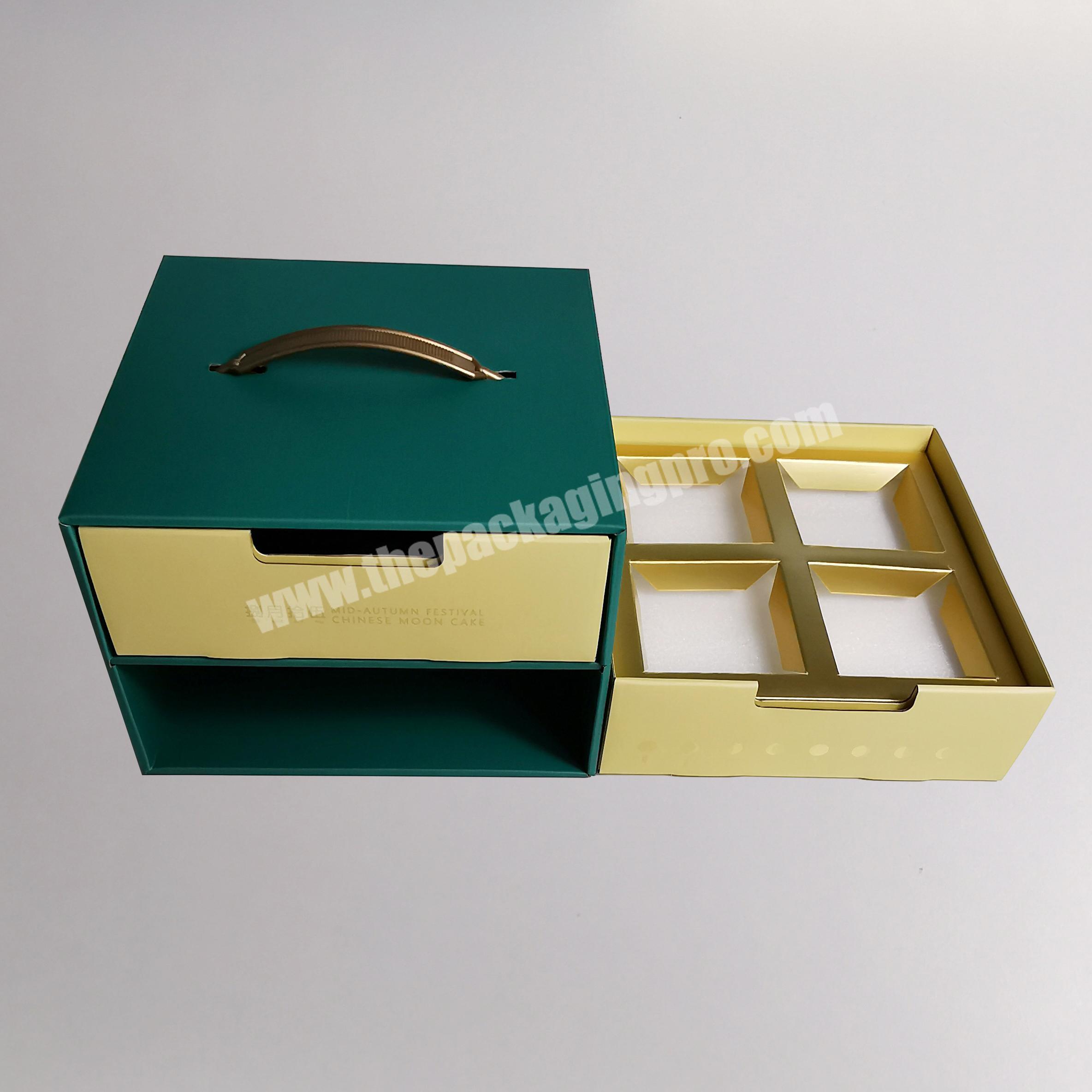 Packaging Supplier - Luxury Rigid Drawer Mooncake Box