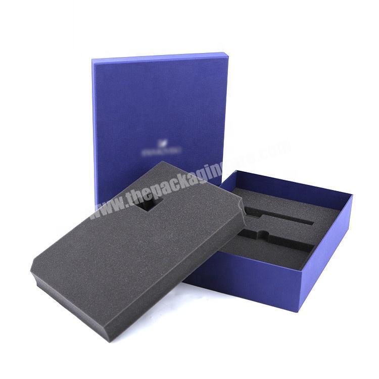 Wholesale Custom Shape Cardboard Paper Packaging Picture Frame Gift Box With Foam Inserts