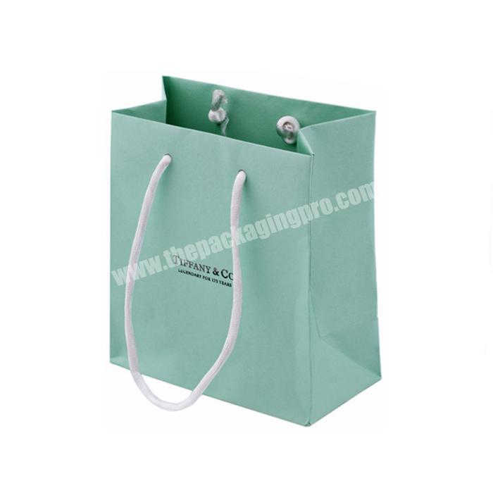 Wholesale Custom size and Logo Accepted Coated paper bag