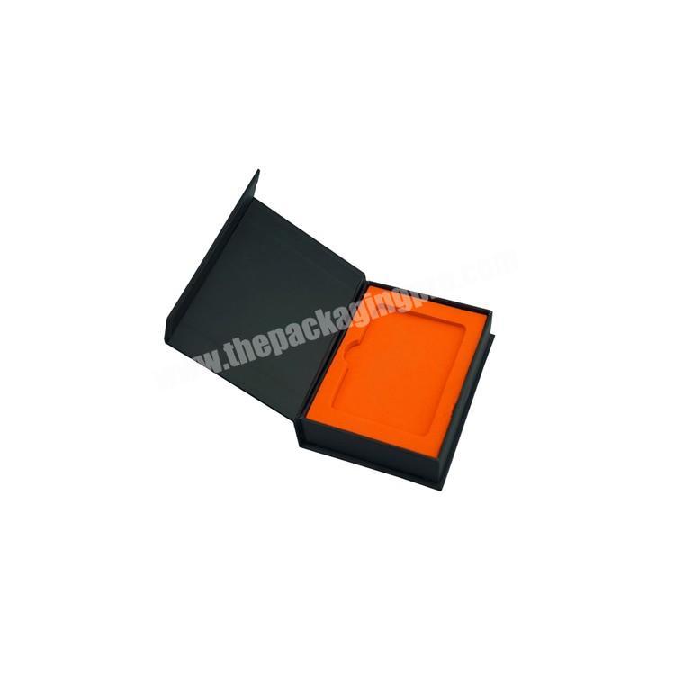 Wholesale Custom Square Rigid Cardboard Paper Folding Magnetic Closure Gift Box