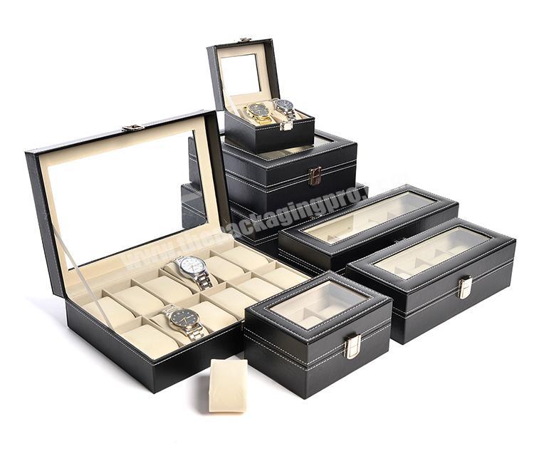 Watch Box for Men Personalized Watch Storage Box With 10 