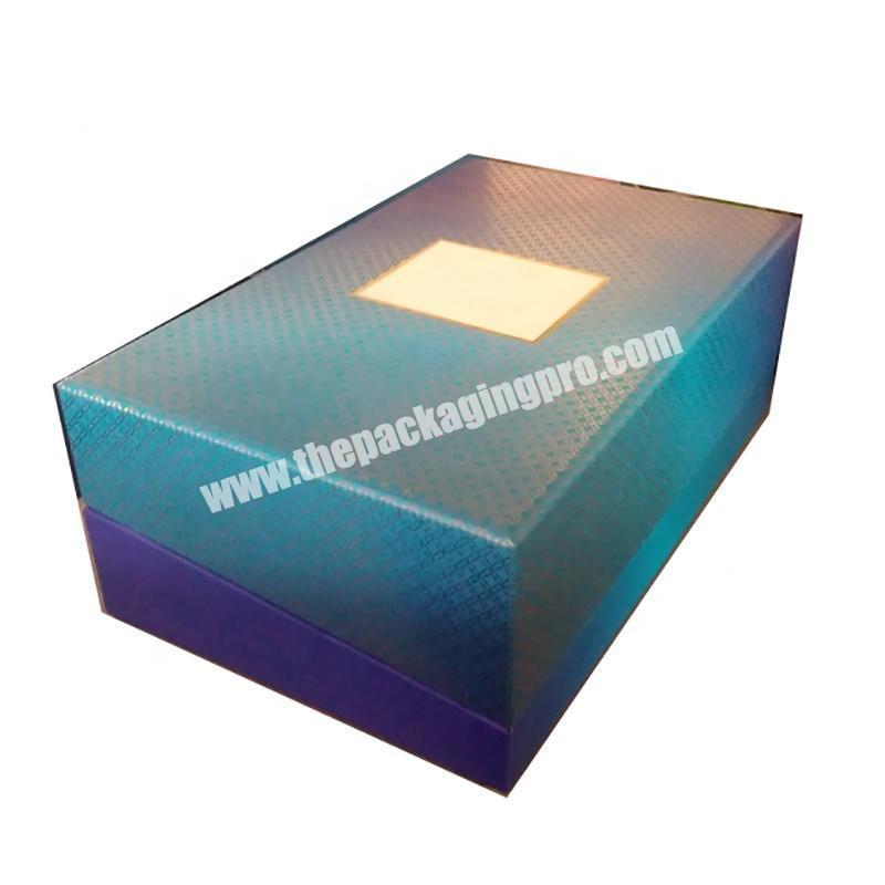 Wholesale customization of color printing gift box jewelry packaging box