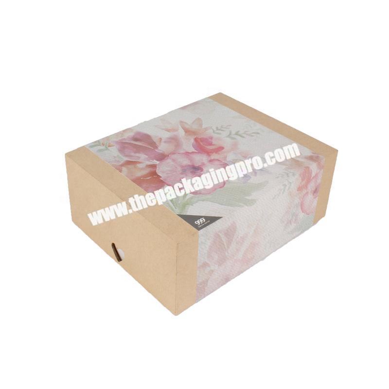 Wholesale Customized Printed Cheap Corrugated Paper Box Recycling Shoes Shipping Box Cardboard Storage Packaging Box