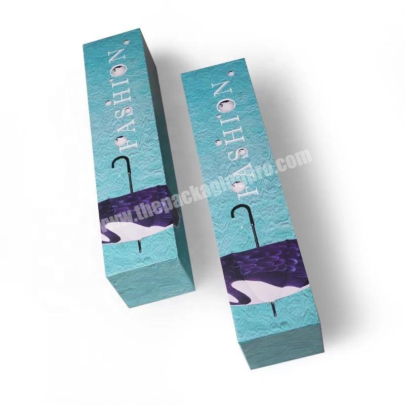 wholesale customized square umbrella box packaging small boxes for gift