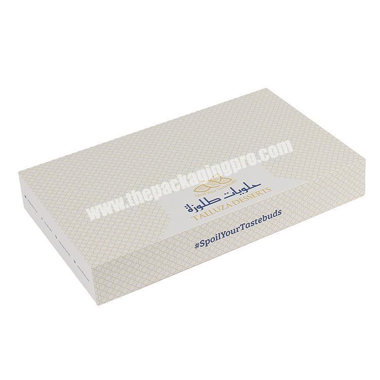 wholesale customsized dessert box paper packaging