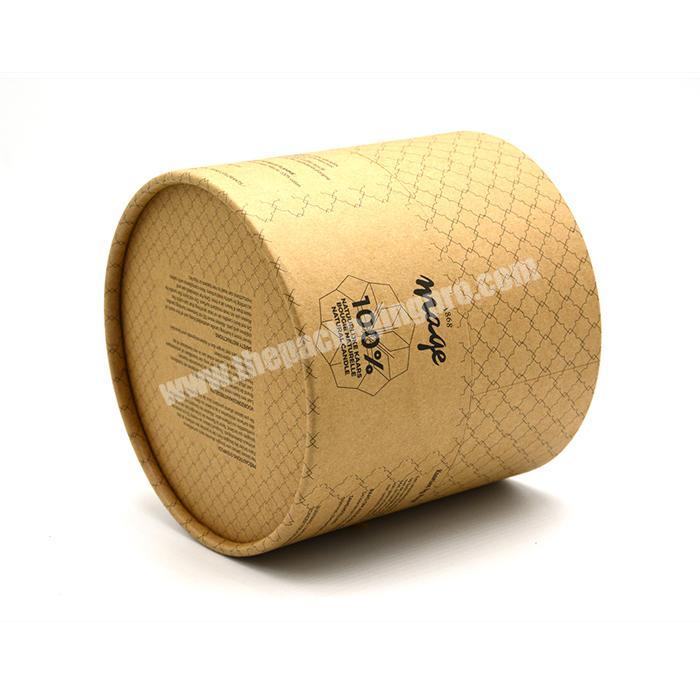wholesale cylinder kraft paper tube cheap cylindrical paper box round cardboard tube