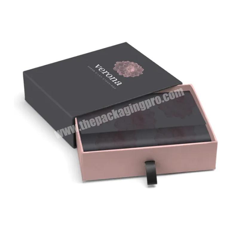 Wholesale Drawer Packaging Paper Box Women's Clothing Gift Set Boxes