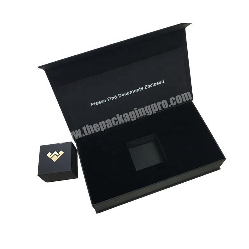 wholesale eco friendly packing luxury custom jewelry gift boxes set for sale