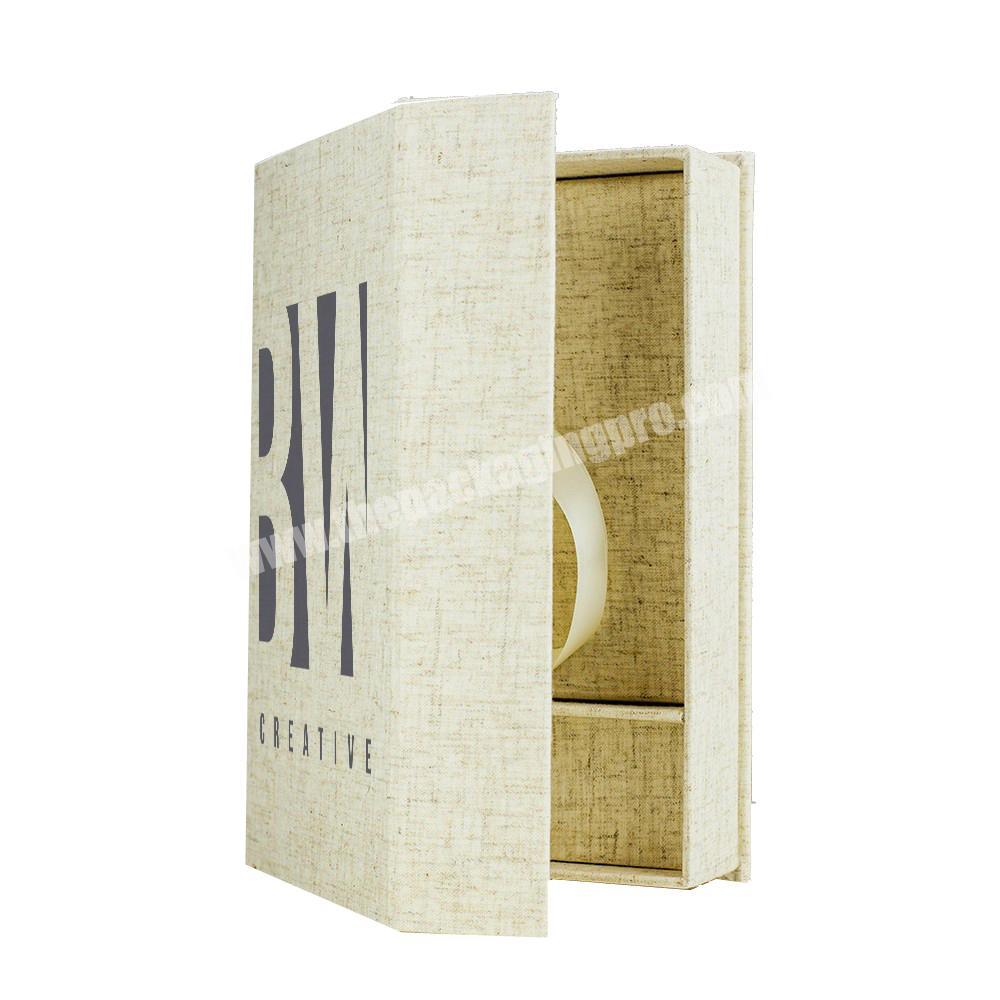 Wholesale Elegant Wedding 12X12 Cardboard Book Photo Print Presentation Linen Album Storage Box