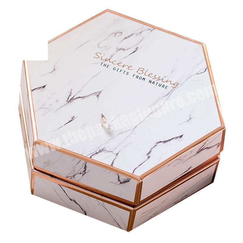 Wholesale embossing ECO-Friendly custom logo flip top luxury box packaging gifts