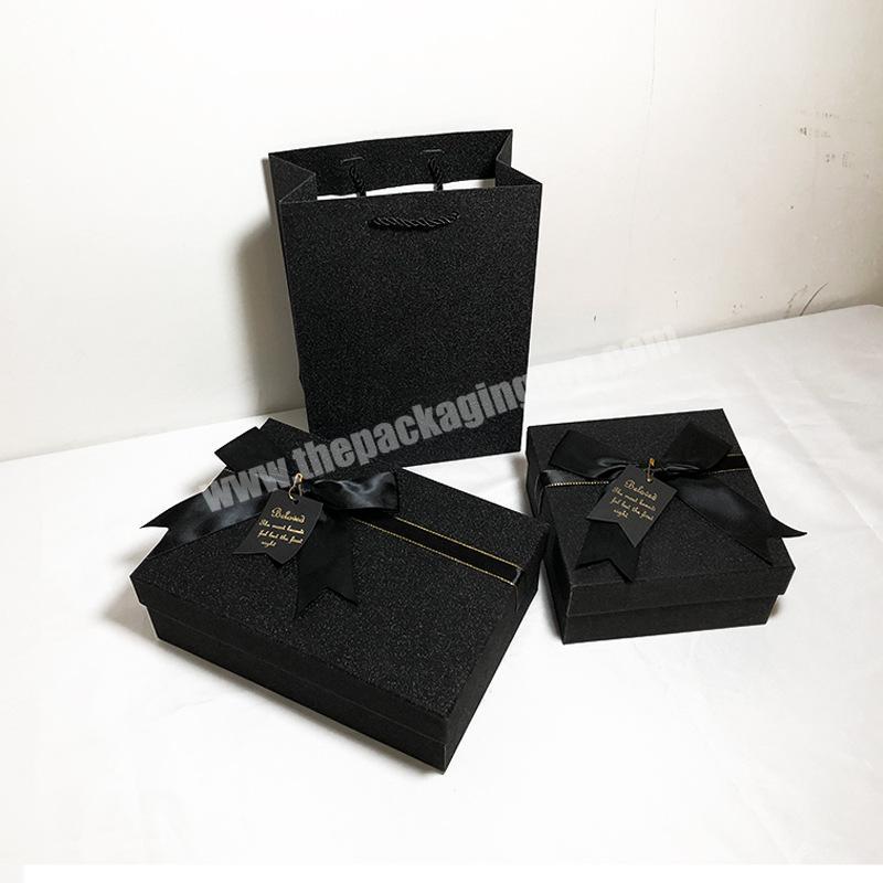 wholesale factory price base gift card box custom lid and base box gift packaging box
