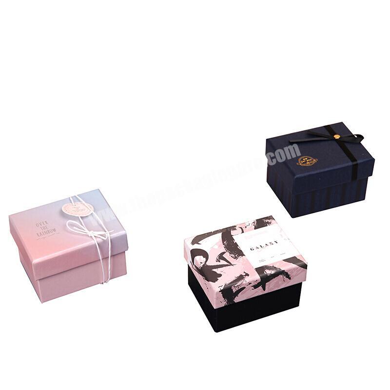 Wholesale Fashion Customized Design Size Mini Small Shape Gift Packaging Box for  lip stick chocolate