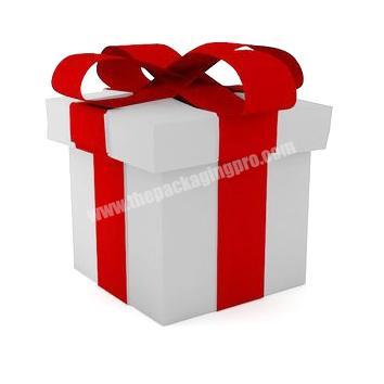 Wholesale gift paper christmas box with lids