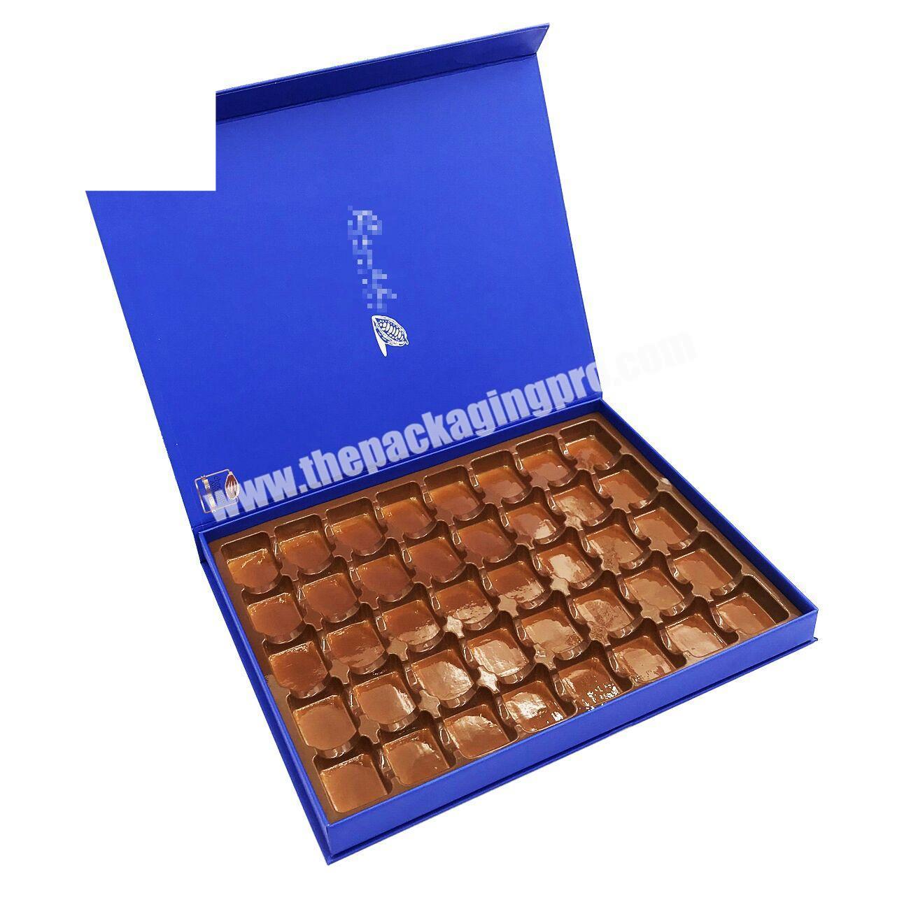 wholesale High quality customized logo paper packing cardboard chocolate gift box