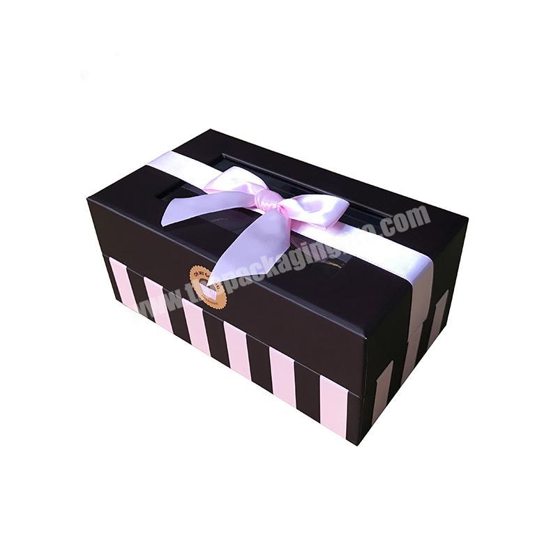 Wholesale high quality eco friendly rectangle acrylic gift box with lid