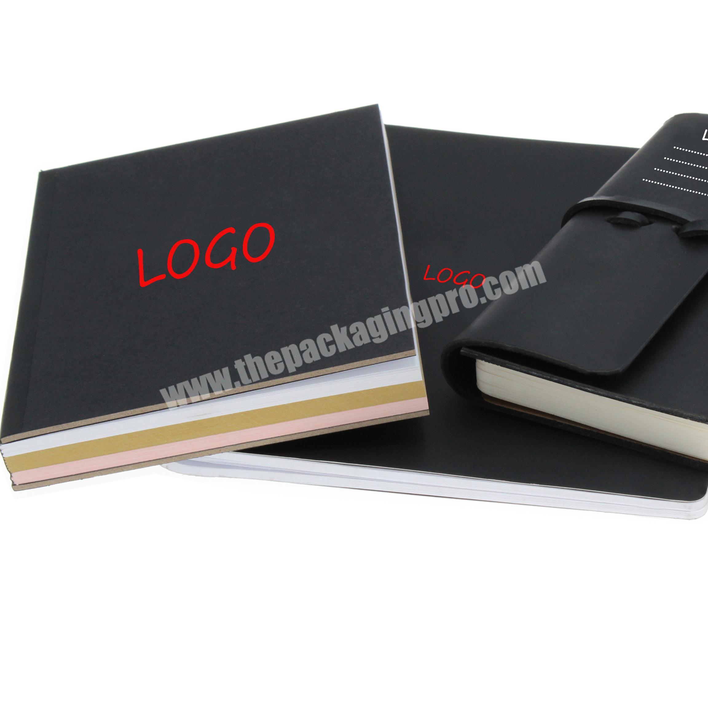 wholesale high quality quality notebook custom logo for company business promotion