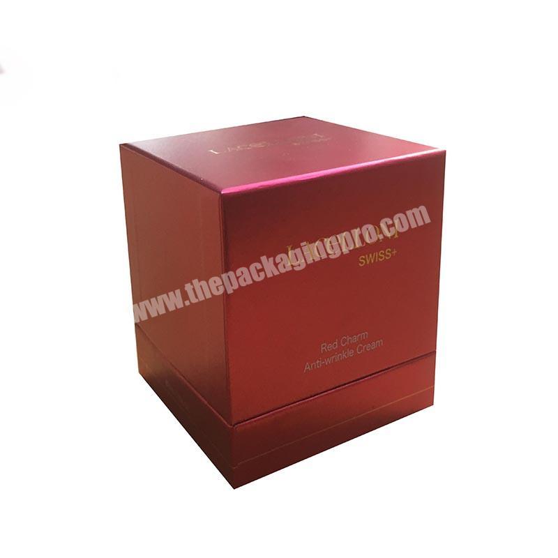Wholesale high quality red eco friendly personalized gift boxes