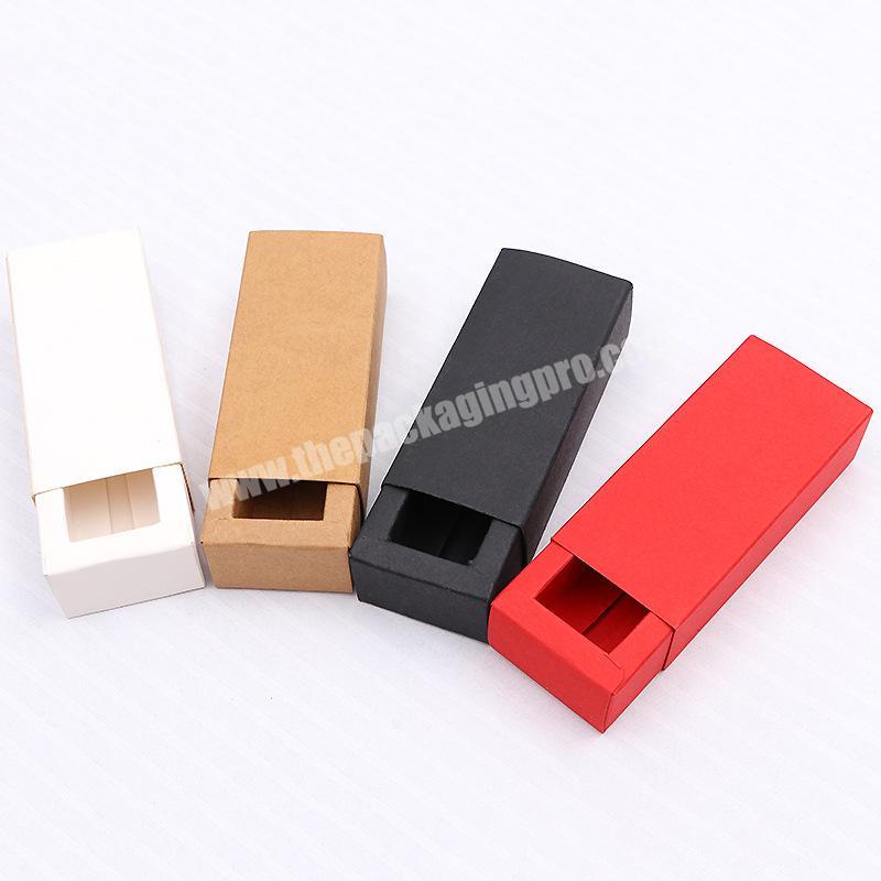 Wholesale high quality small gift boxes for packaging lipstick delicate boxes with drawers