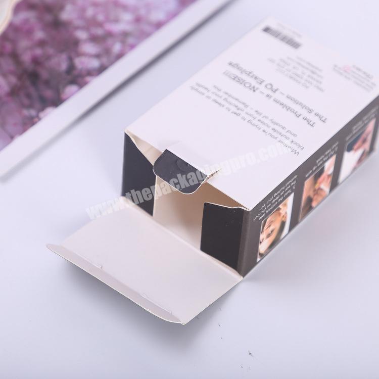 Wholesale Low Price Foldable Custom Logo Eyelash Mascara Eyebrow Pencil  Packing Box with PVC Window