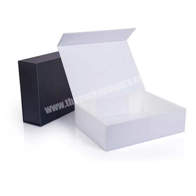 Wholesale Luxury Cardboard magnet rigid gift boxes Folding rigid boxes -custom Luxury packaging shoe box with logo