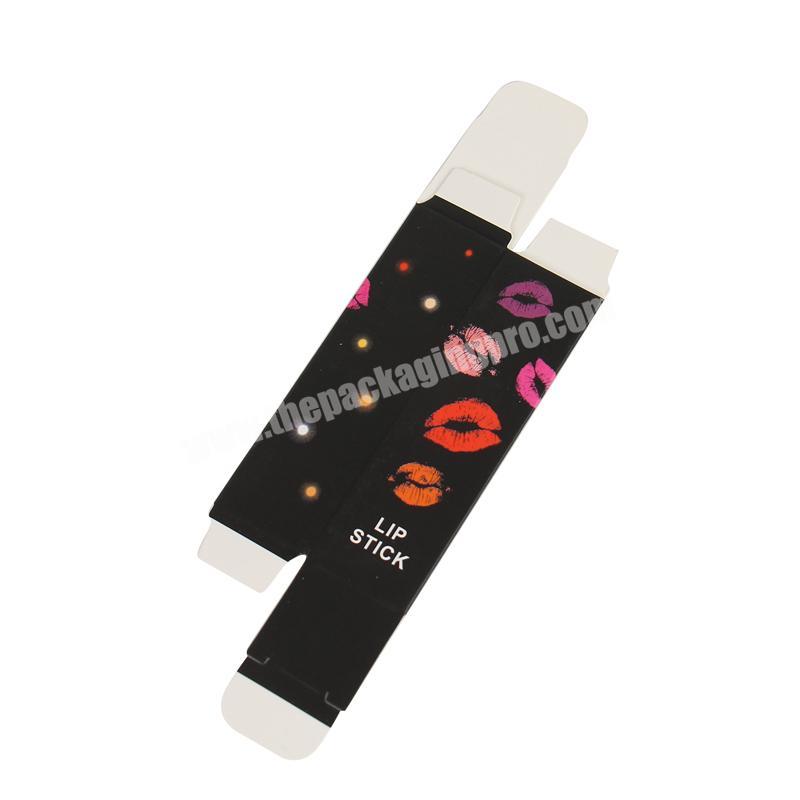 Wholesale Luxury Cosmetic Lip Gloss Box Custom Printed Cardboard Skin Care Packaging Gift Lipstick Box