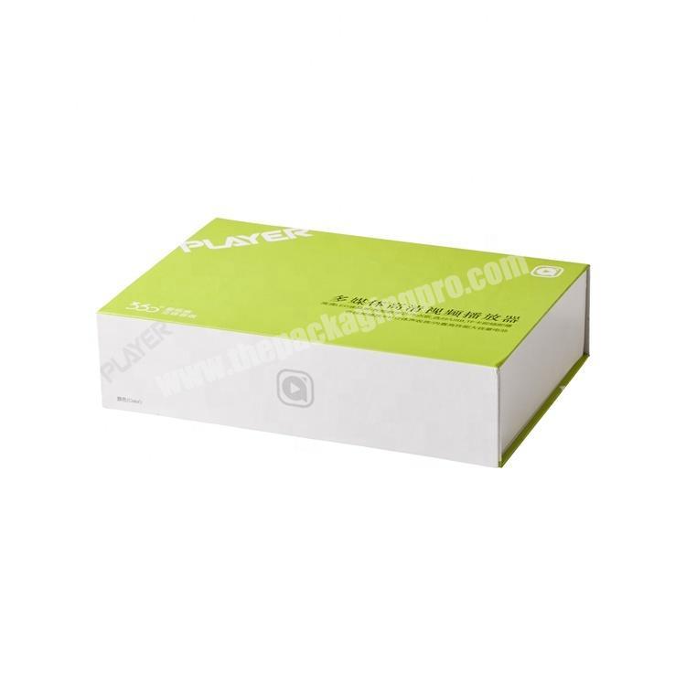 Wholesale Luxury Custom Brand White Magnetic Foldable Paper Packaging Gift Box