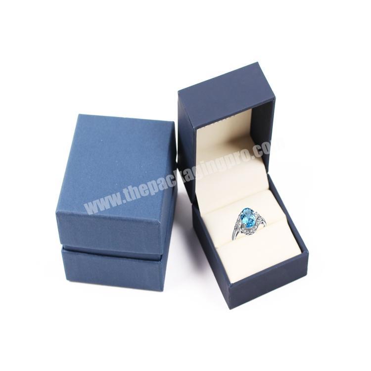 Wholesale luxury custom logo cardboard jewelry storage packaging paper box