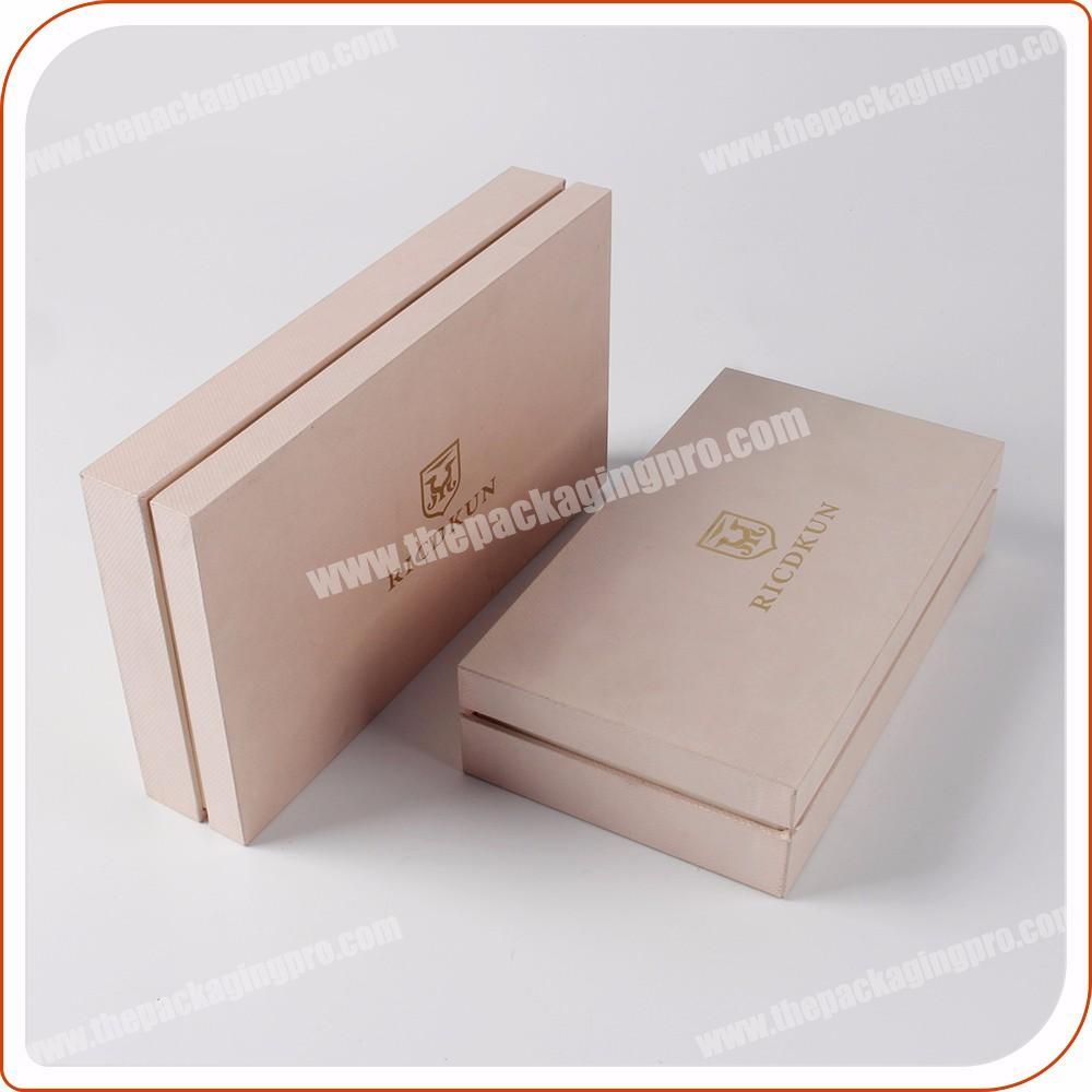 wholesale luxury custom logo fancy paper gift box for wallet