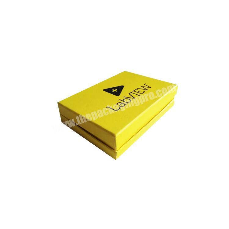 Wholesale Luxury Custom Made Gold Foil Stamped Logo Rigid Cardboard Paper Gift Box