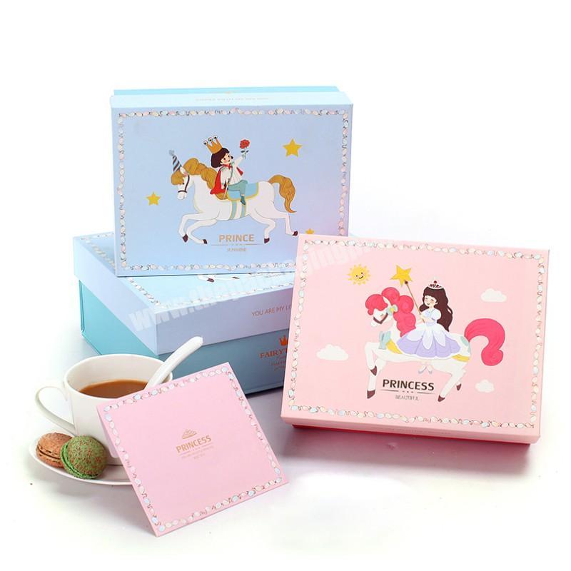 Wholesale Luxury Decorative Newborn Gift Box for Baby Clothes