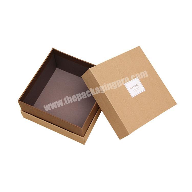 wholesale luxury design watch lid and base gift packaging box for hair extension