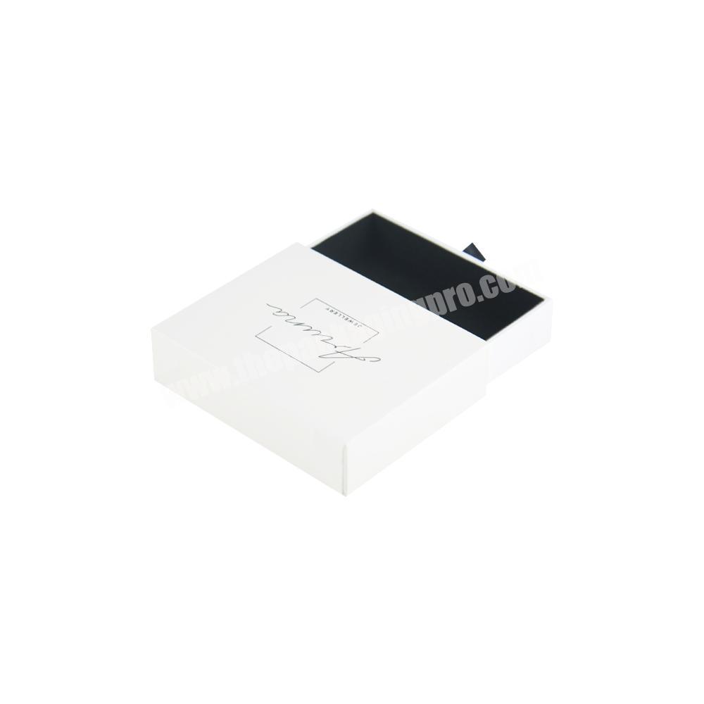 Wholesale  Luxury handmade cardboard gift box Custom Jewelry Gift Box With Velvet Foam Insert