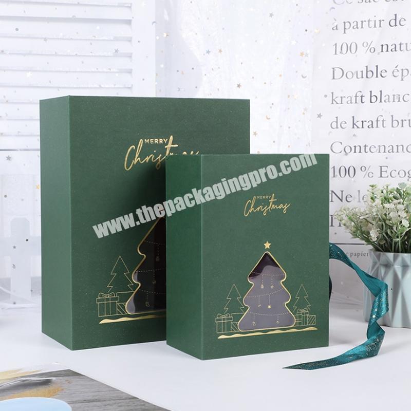 Wholesale luxury high-end rectangles small hard cardboard custom gift packaging paper box with lid
