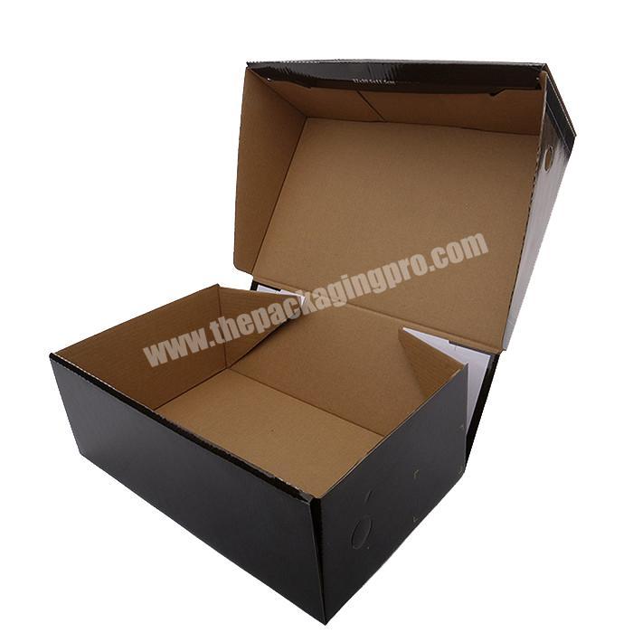 Wholesale Luxury High Hot Supplier Custom Black Price Corrugated Box Calculation