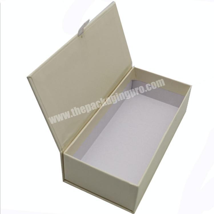 Wholesale luxury logo printed packaging magnetic custom paper gift box