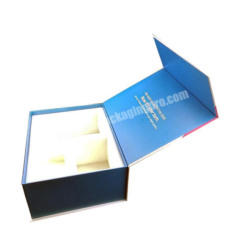 Wholesale Luxury Rigid Cardboard Magnetic Closure Party Paper Box