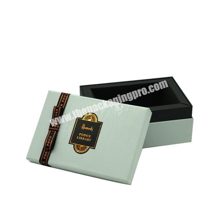 Wholesale Luxury White Corrugated chocolate box packaging