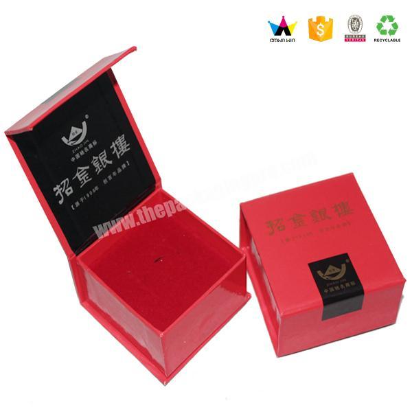 Wholesale New Design Custom Velvet Wedding Ring Box