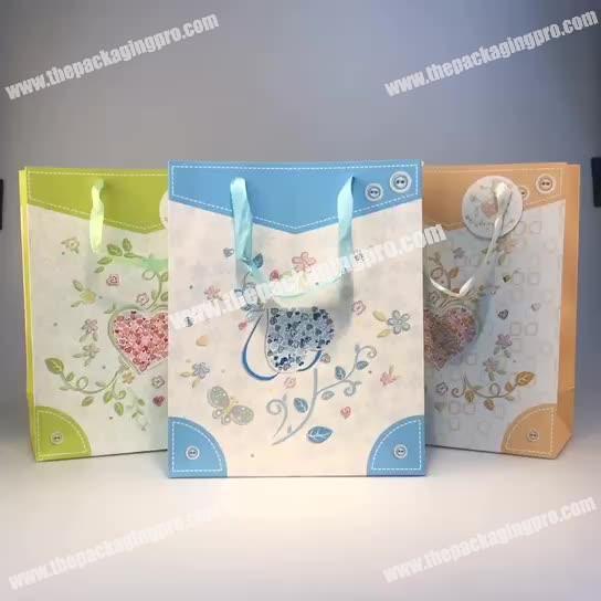 Wholesale New Hot Sale Attractive Manufacturing High Quality  Paper Bag Gift Bag