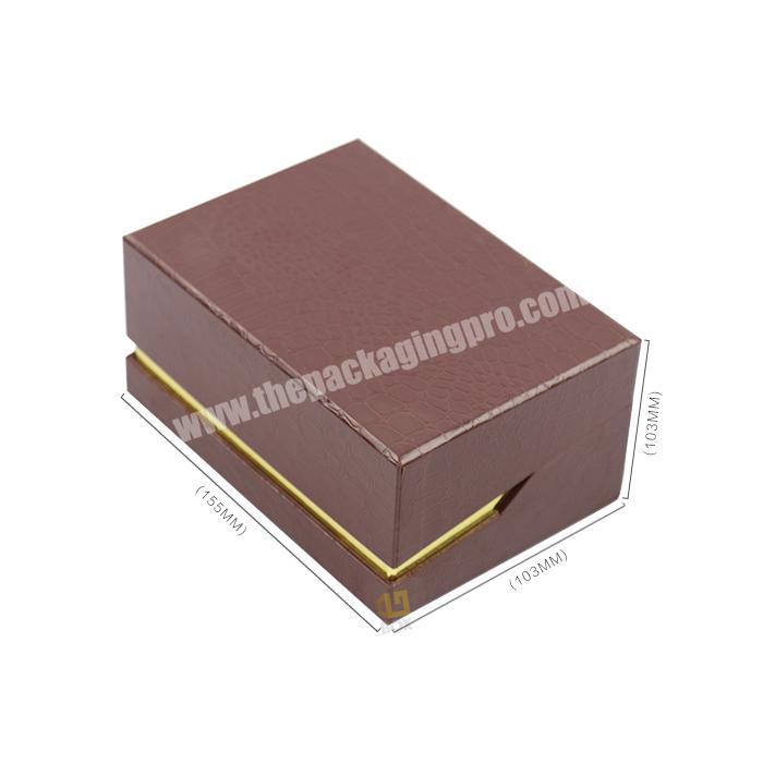 Wholesale OEM Customized Cheap Men's And Women's Couple Luxury Square Paper Cardboard Watch Packaging Box For Gift